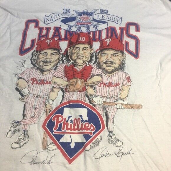 Футболка Phillies Dykstra, Daulton & Kruk для мужчин Все размеры от S до 4XL Унисекс футболка