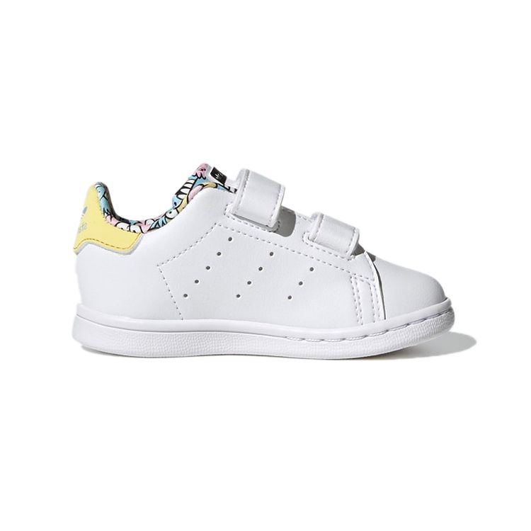 Kevin Lyons x adidas Stan Smith I Игривый Арт Детские Кроссовки Белый Облачно-Белый Небесно-Голубой H05272