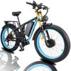KETELES K800P Electric Bicycle Women 48V23Ah Battery, Dual 1000W Motor, 26Tire Men's Electric Bicycle