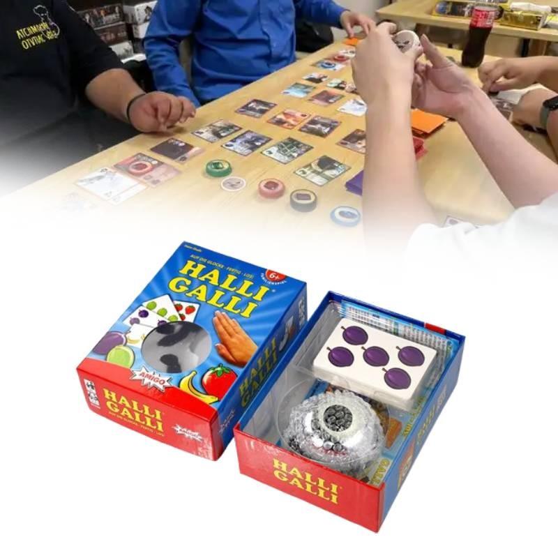 Яркая коллекция карточной игры Halli Galli, идеально подходящая для игровых вечеров с друзьями и семьей
