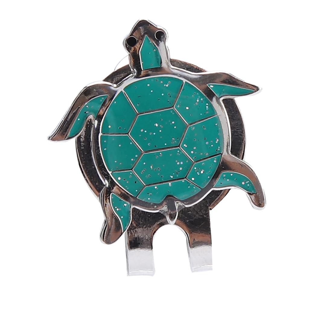 Крепление для кепки из прочной нержавеющей стали для гольфа с магнитным маркером для мячей, черепаха