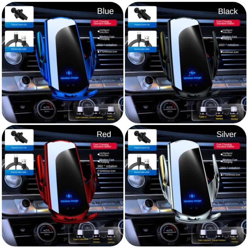 Magic Clip Q3 Car Wireless Charging Mobile Phone Holder 15W Induction Opening and Closing Car Navigation Holder Supplies