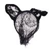 Sexy Lace Cat Ears Veil Headbands Black Hairbands Eye Mask Anime Cat Girl Cosplay Hair Accessories For Women Girls Christmas