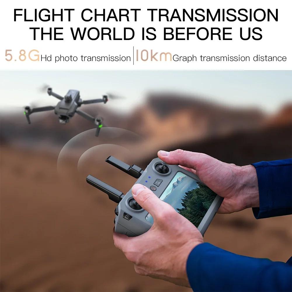 2024 ZLL SG909 Drone Professional Camera Touch Screen 3-осевой подвес FPV Бесщеточный EIS Электронный RC Дрон Игрушка