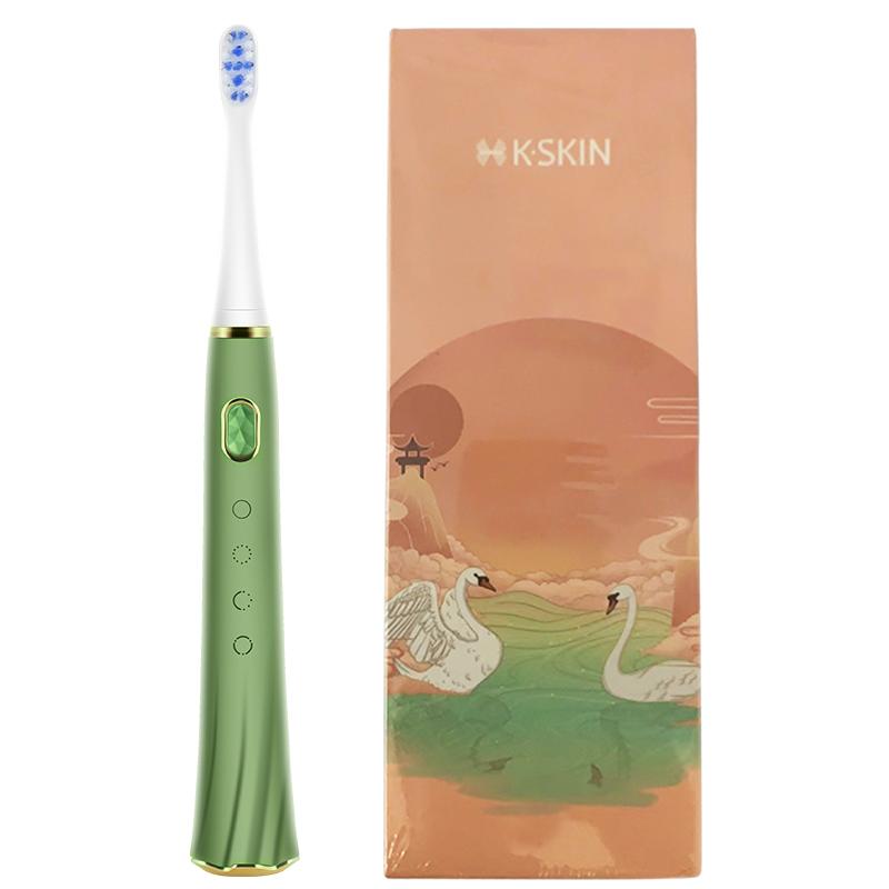Электрическая зубная щетка K·SKIN Sonic, 4 режима, 3 насадки
