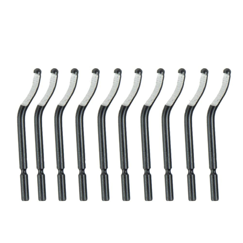1x New NB1100 Burr Handle With 10pc BS1010 Blades Hand Deburring Useful Tool