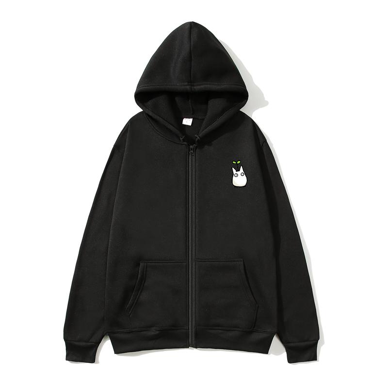 Женская толстовка с капюшоном Studio Ghibli Hoodie Totoro Zip Hoodie Oversized Hoodies Studio Ghibli Hoodie Totoro Zip Sweatshirt Women Hoodie