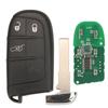 jingyuqin Remote Car Key 433Mhz ASK 4A Chip For JEEP Compass Renegade 2017-2022 M3N-40821302 2/3/4/5 Buttons