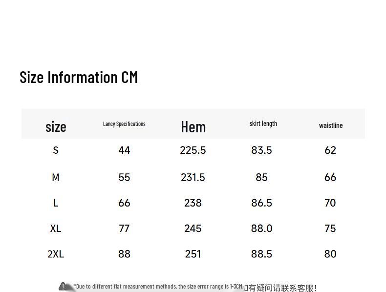 Lancy Black 3D Floral High-Waist A-Line Long Skirt