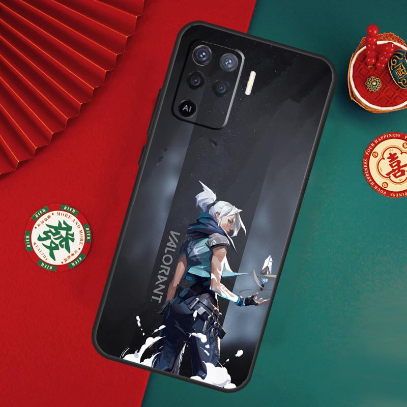 Игровой чехол Valorant для Oppo A78 A98 A58 A38 A18 A54 A74 A94 A80 A60 A40 A96 A76 A16 A15 A17 A57 A5 A6 Pro