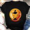 Сон Гоку Аниме Dragon Ball Летняя Мужская Женская Футболка Харадзюку Ретро С Коротким Рукавом Свободная Оверсайз Повседневная Фитнес Комфорт Y2k Топ