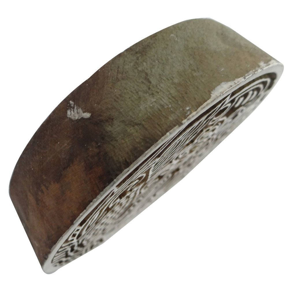 IBA Indianbeautifulart Текстильная ткань с принтом природы Блок для печати Декоративный ручной резной деревянный