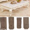 Style Decoration Crafts Furniture Foot Legs Cabinet Seat Feets Home Decor Vintage Wood Carved