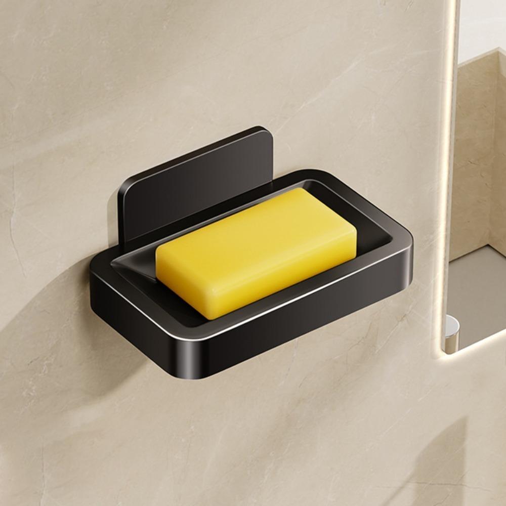 Алюминий Цинк Цинковый сплав Мыльница Без сверления Держатель для мыла Прочный Держатель для хранения губки Душевая комната