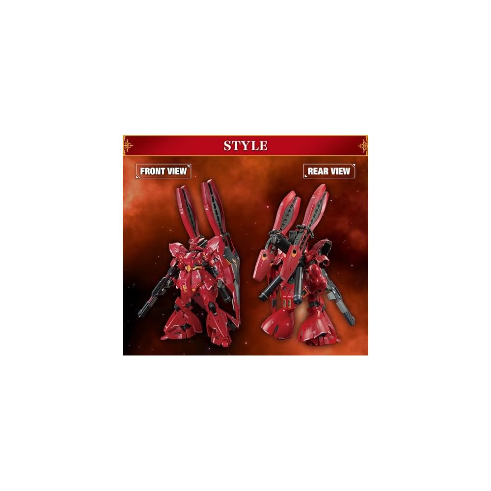 Bandai 1/144 RG MSN-04FF Сазаби Модель для сборки Пластиковая игрушка-конструктор