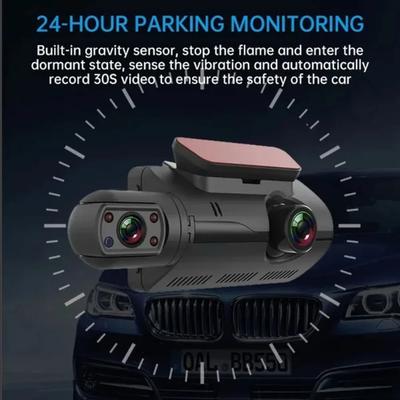 HD 1080P Двойной объектив Видеорегистратор для автомобилей BlackBox Автомобильный видеорегистратор с WIFI Ночное видение G-сенсор Циклическая запись DVR