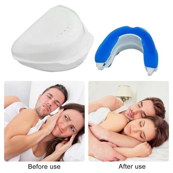 Yousheng Регулируемый мундштук против храпа из силикона без BPA латекса многоразовый мужской женский универсальный лучший ночной сон устройство против храпа