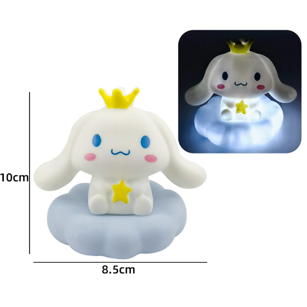 Куроми Синнаморолл Ночник Sanrio Светящаяся Детская Игрушка Прикроватная Лампа Аниме Каваи Милый Ребенок Ребенок Подарок Подарки