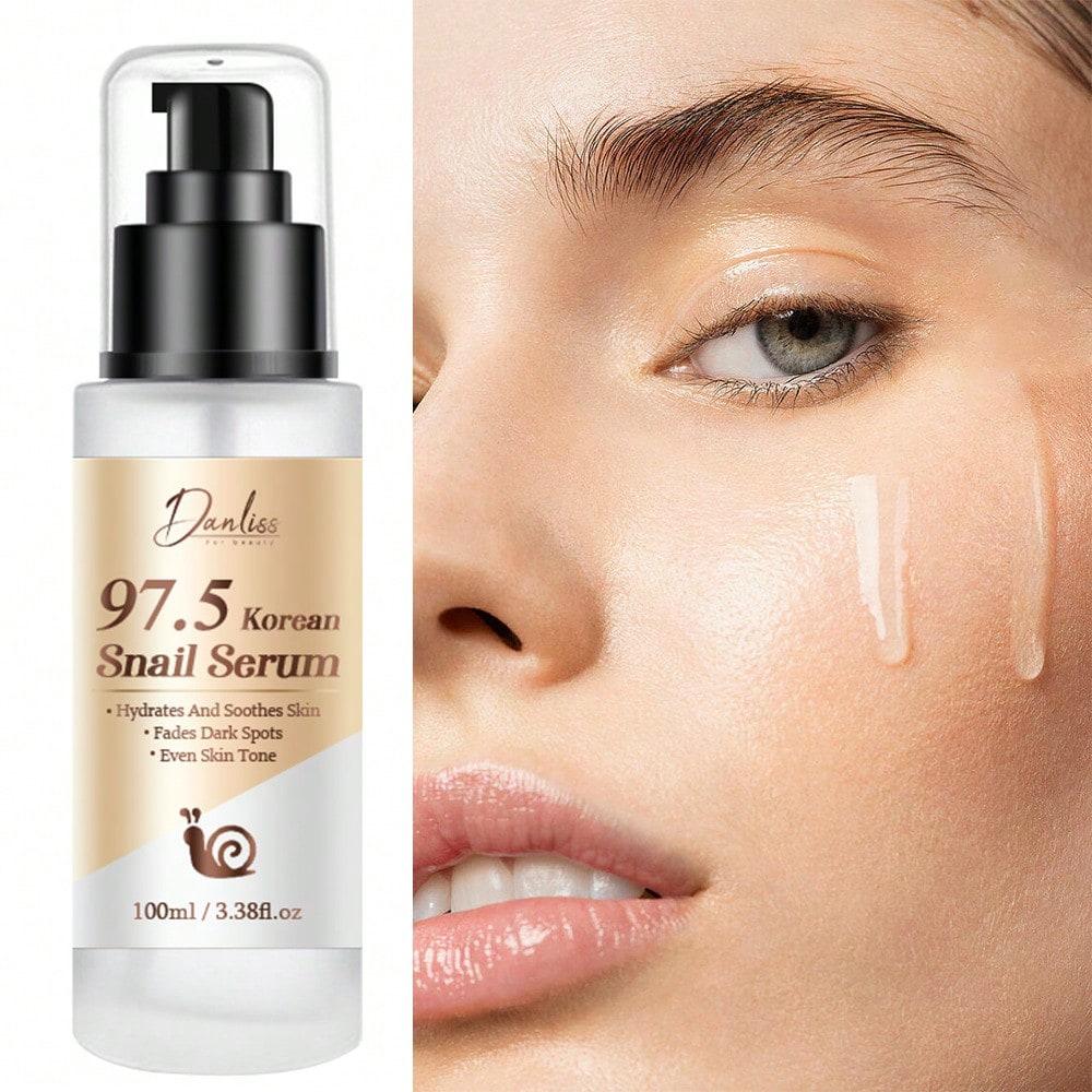 Pure Snail Essence Facial Serum Revitalizing Hydration Treatment for Healthy Skin