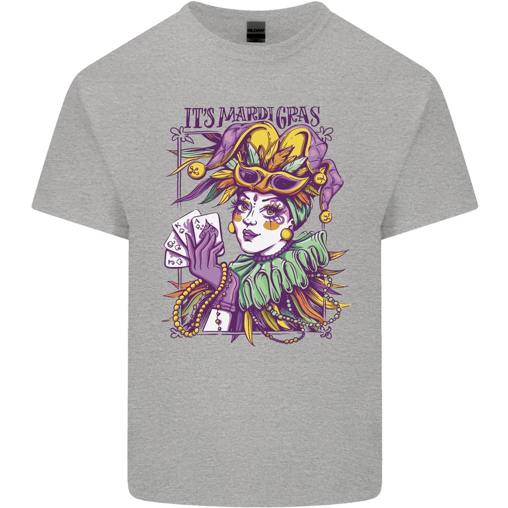 Its Mardi Gras Carnival Unisexs Light Cotton TShirt