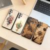 Винтажный Морской Компас Чехол для Телефона Для Samsung S25,S24,S21,S22,S23,S30,Ultra,S20,Plus,Fe,Lite,Note,10,Черный Чехол