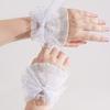 Detachable Lace Short Wrist Flared Cuffs Coat Mesh Fake Sleeves Ruffles Wristband Lolita Decorative Accessories