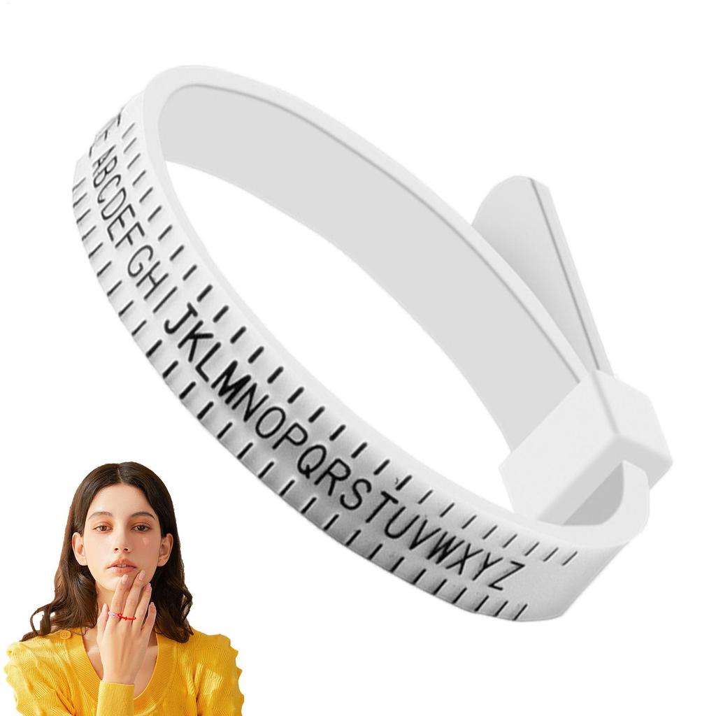 new Ring and Bracelet Sizer Measuring Tool Reusable Ring Size Guage for Fingers and Bangle Sizing Tool for Jewelry Measurement