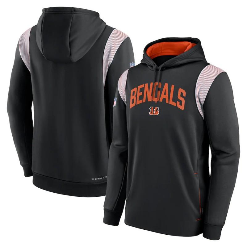 Mens NFL Football Hoodie Athletic Paneled Pullover Sweatshirt Team Sportswear