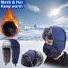 Winter Warm Hat Men's Winter Outdoor Fishing Hat: Ear Protection and Visor - Windproof, Cold, Suitable for Outdoor Fishing, Cycling, Skiing