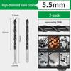Nano Twist M35 Cobalt Straight Shank Drill Bit: Industrial-Grade with Large Capacity Spiral Flute for Fast Chip Removal