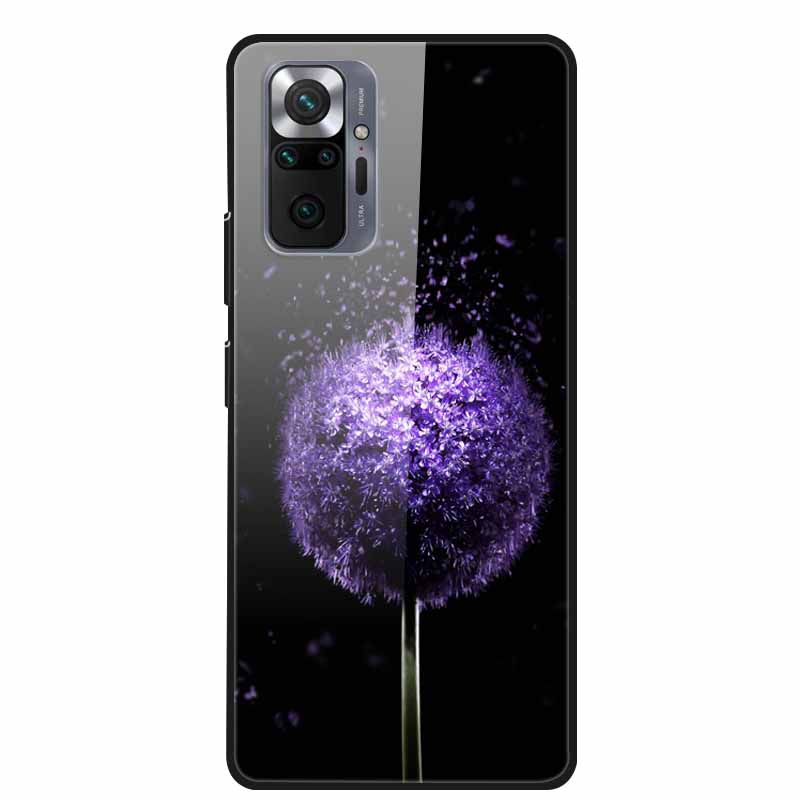 Цветная закаленная стеклянная крышка для чехла Xiaomi Redmi Note 10 Pro, жесткий противоударный Funda для чехлов Redmi Note10 / Note 10Pro, корпус