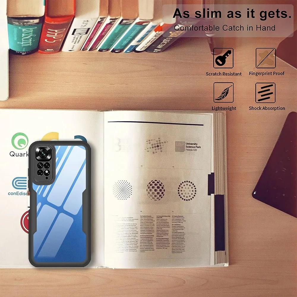 Чехол на весь корпус 360 для Xiaomi 13T Redmi 12C 10A 10C 9C 9At A1 A2 Note 9 9S 10 10S 11S 11 12S 12 Pro 5G Poco X3 NFC X5 F5 Pro 5G двухсторонняя крышка