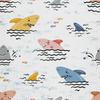Outdoor Dekostoffe Oxford - Motiv Bunte Haie