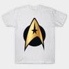 Мужская черная футболка с принтом Star Trek Печать на трансферной бумаге без вырезания Хлопковая футболка