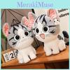 Plush Cat Cartoon Toy Animal Stuffed Birthday Holiday Gift Throw Pillow Doll