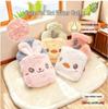 1000ML Cute Plush Hot Water Bottle: Hand & Foot Warmer with Insertable Hand Pockets