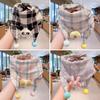 1-10 Years Old Windproof Kids Winter Scarf Cute Children Neck Warmer  for Baby Boys Girls