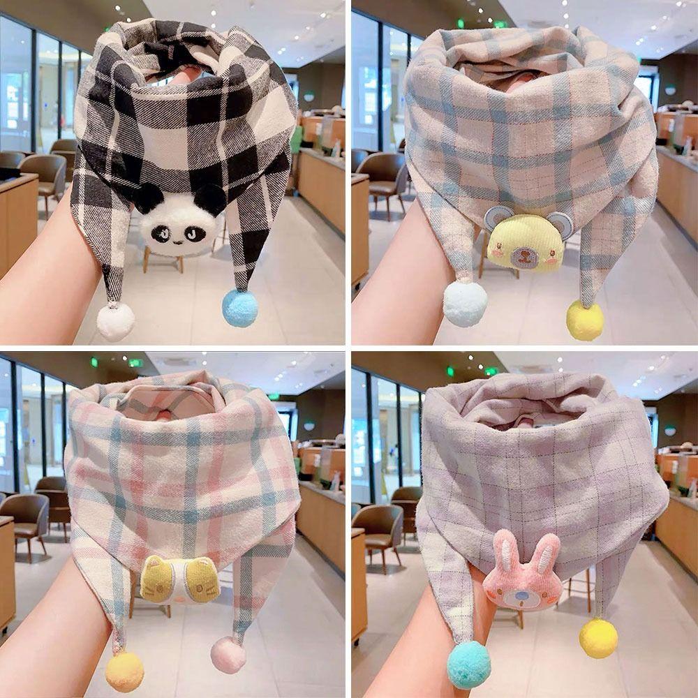 1-10 Years Old Windproof Kids Winter Scarf Cute Children Neck Warmer for Baby Boys Girls
