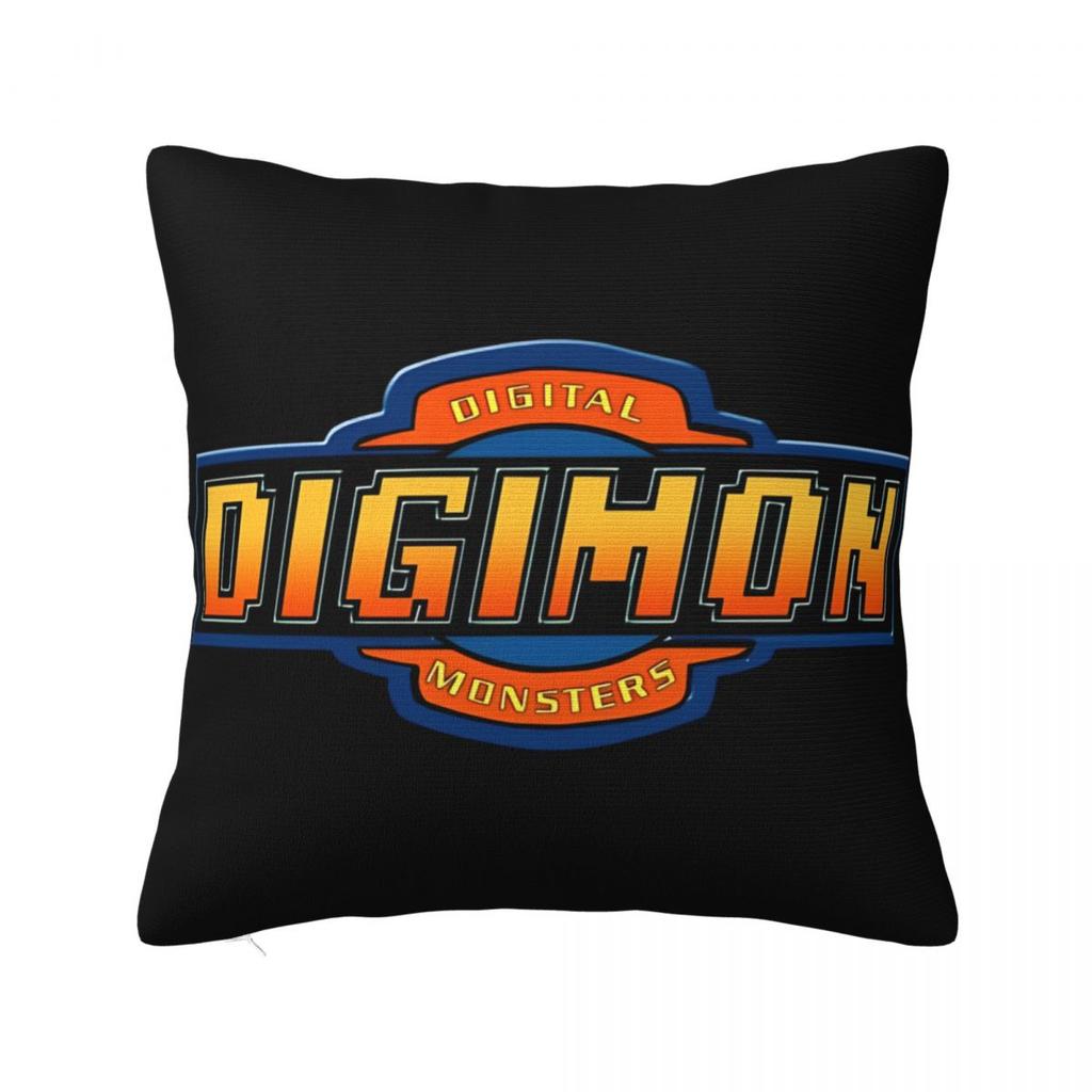 Трендовая наволочка для подушки с декором Digimon Digital Monster, квадратная, разных размеров