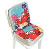 Повысьте комфорт ваших детей Подушка на сиденье с мультяшным дизайном и противоскользящим покрытием для детей Толстая, моющаяся и с регулируемой высотой
