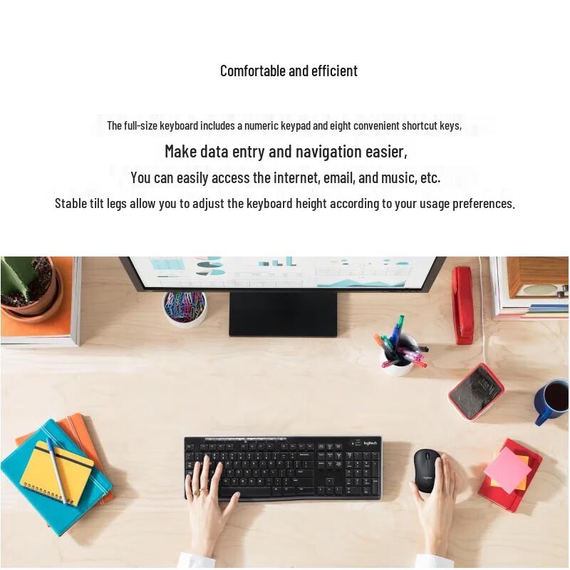 Logitech K270 Wireless Keyboard with Unifying Receiver