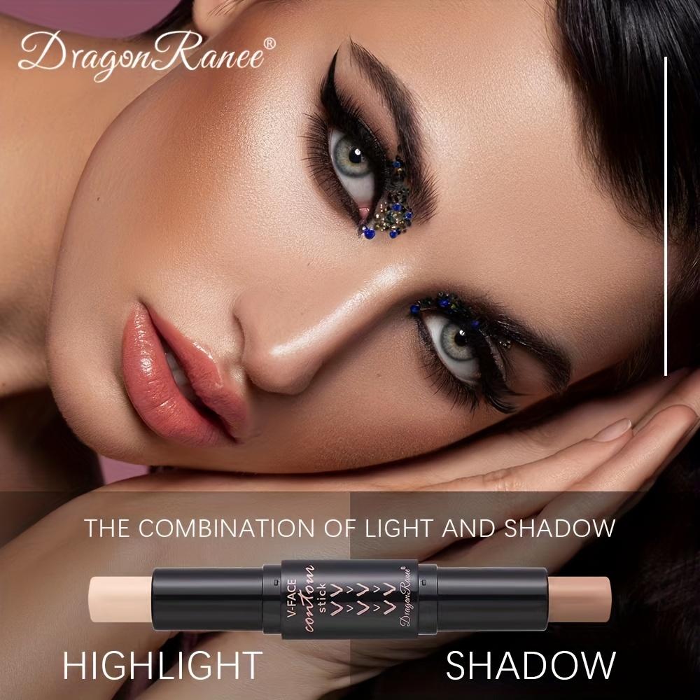 Dual-Ended Contour Stick Double End Stick Matte Nose Shadow Profile Highlight And Highlight Dual Purpose Shadow Pen