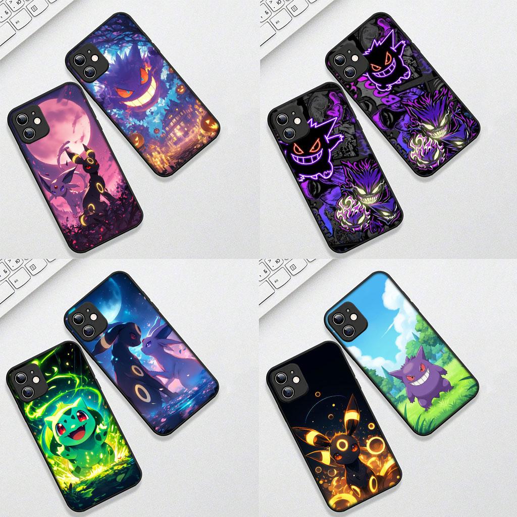 P-Pokemons GO Gengar P-Pikachus Casing Phone Cover for Xiaomi Poco C71 C65 C85 X7 X6 X5 M6 M7 F6 F7 F8 Ultra Pro C75 Case