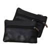 Soft Unisex Card Key Holder Zip PU Leather Wallet Pouch Bag Coin Purse Gift