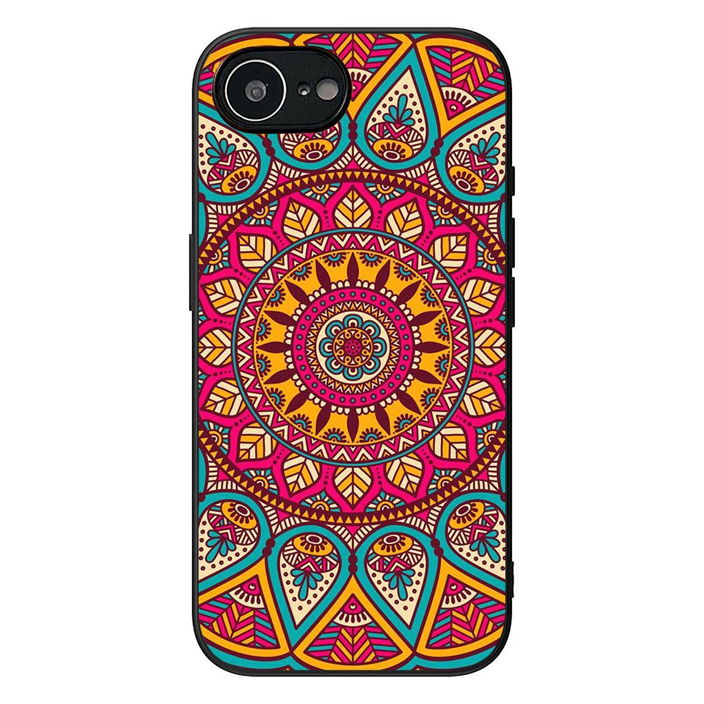 Цветочный Пейсли Мандала Текстура Цветка Роза для Samsung Galaxy A05 A06 A14 A50 A51 A52 A12 A13 A23 A70 A07 A25 A26 M53 A56 Чехол