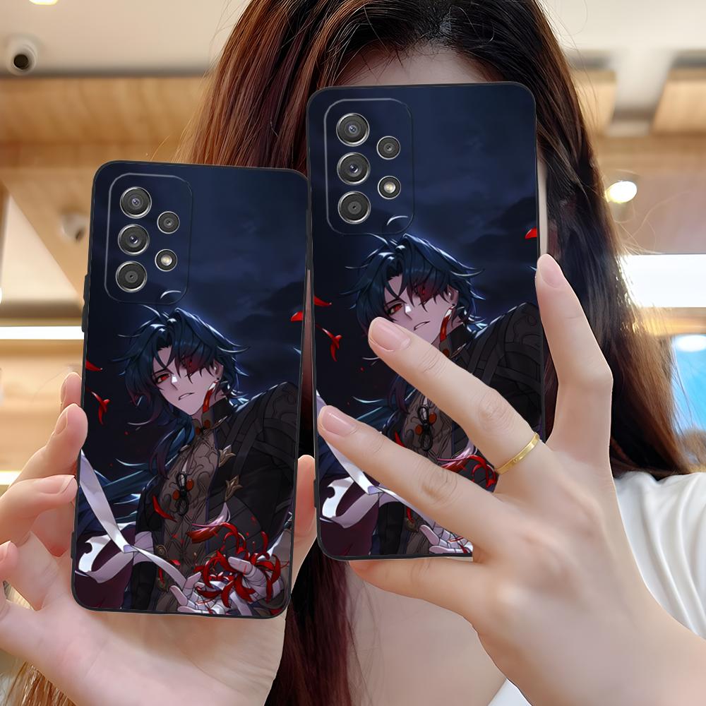 Чехол для телефона Honkai Star Rail Blade для Samsung Galaxy A56 55 54 53 52 51 36 35 34 23 16 15 5G Цветной чехол для мобильных телефонов Красивый