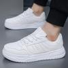 2025 New Sports White Board Shoes Large Size 50 White Shoes Men's Spring Youth Casual Versatile Men's Shoes