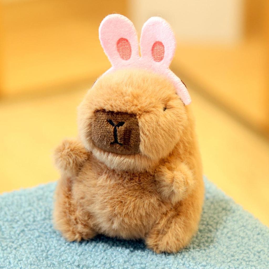 Плюшевая игрушка Капибара, брелок-подвеска - Мягкая игрушка, тряпичная кукла