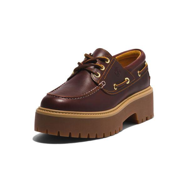 Timberland Премиум-серия Модные простые парусные туфли женские туфли коричневого цвета A2QDMD57
