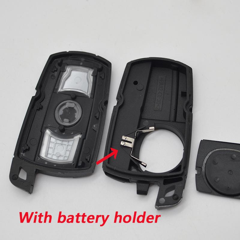 Smart Key Case 3Button with Key Blade for BMW X5 X6 E61 E90 E82 E70 E71 E87 E88 E89 1 3 5 6 Series Remote Car Key Fob Replacemen